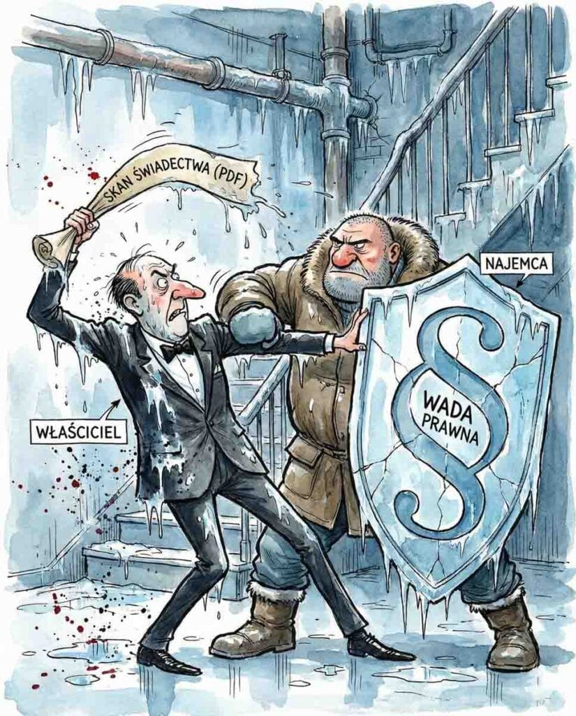W jakiej formie musi być świadectwo energetyczne i w jakiej sytuacji najemca może je podważyć?